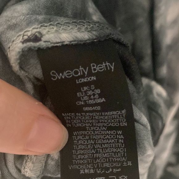 NWT. Sweaty Betty Take It Easy Tie Dye Dress - Picture 11 of 11